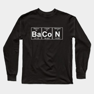 Ba-Co-N (bacon) Long Sleeve T-Shirt